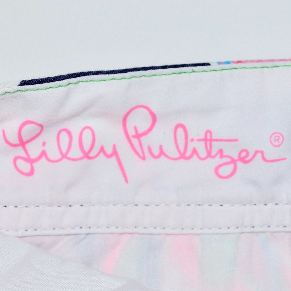 NWOT - Lilly Pulitzer Vias Print Callahan Shorts - Size 00 - Picture 3 of 6